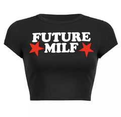 Cropped baby tee future milf na internet