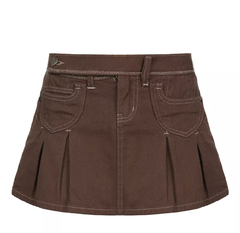 Saia Y2K brown - loja online