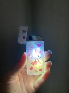 Hello kitty flame led pronta entrega