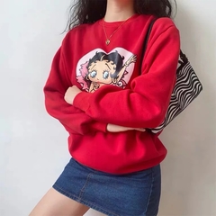 Moletom Betty Boop - Baby Black Shop