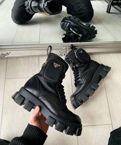 Bota Prada Monolotith nylon e couro - comprar online