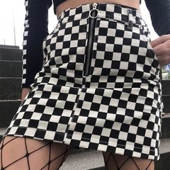 Saia Xadrez - Baby Black Shop