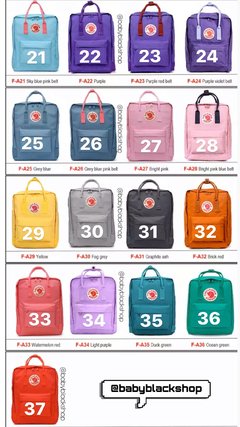 Mochila Fjallraven Kanken na internet