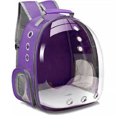 Mochila transportadora para gatos