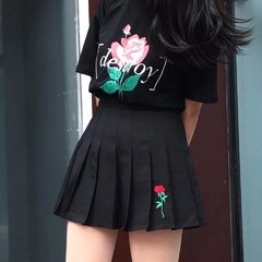 Saia colegial flower