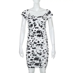 Vestido vintage cow - loja online
