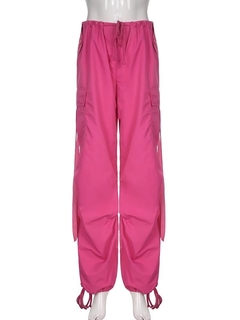 Calça parachute pink moment - loja online