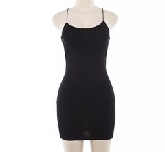 Image of Vestido Basic Black and White ( encomenda )