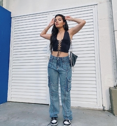 Calça aesthetic joanna - Baby Black Shop