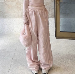 Calça parachute coquette
