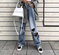 Calça jeans Rasgada style