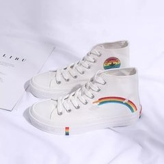 Tênis rainbow cano longo ( encomenda ) - comprar online