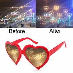 Óculos light heart