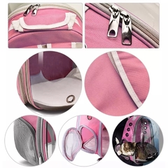 Mochila transportadora para gatos na internet