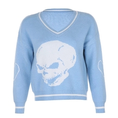 Suéter cute skull na internet