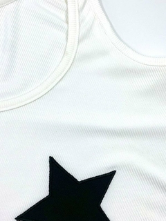 Baby tee black star - loja online