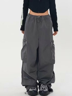 Calça Ruched Cargo - Baby Black Shop