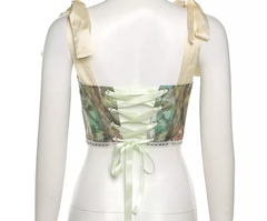 Cropped corset Renaissance - Baby Black Shop