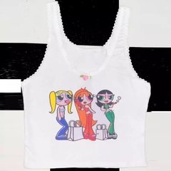 Cropped Powerpuff Girls special edition ( encomenda )
