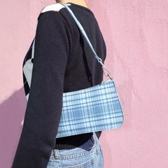 Bolsa baguete xadrez - loja online
