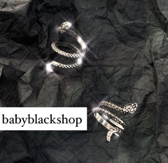 Anel Snake - Baby Black Shop