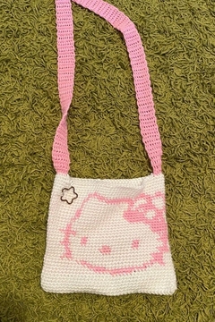 Bolsa crochê special hello kitty