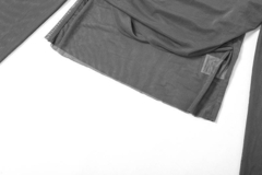 Cropped mesh - loja online