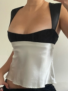 Blusa satin