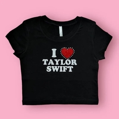 Baby tee love Taylor swift - Baby Black Shop