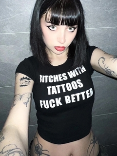 Baby tee tattoos girls na internet