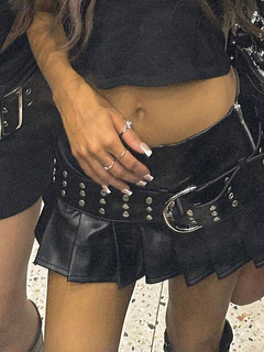 Saia mini punk slit - comprar online