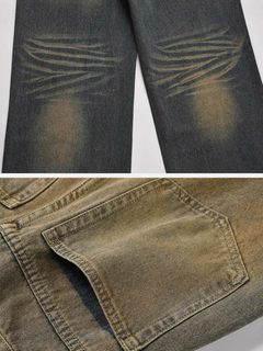 Calça baggy washed na internet