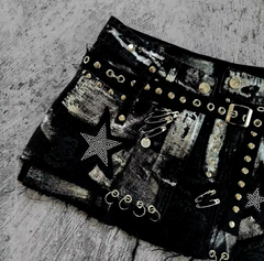 Saia star strass Y2k na internet
