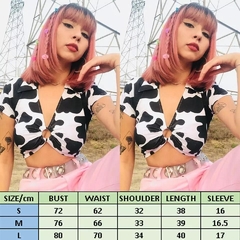 Cropped Cow (encomenda) - Baby Black Shop