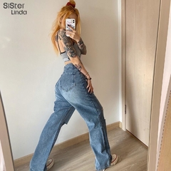 Calça jeans Rasgada style - loja online