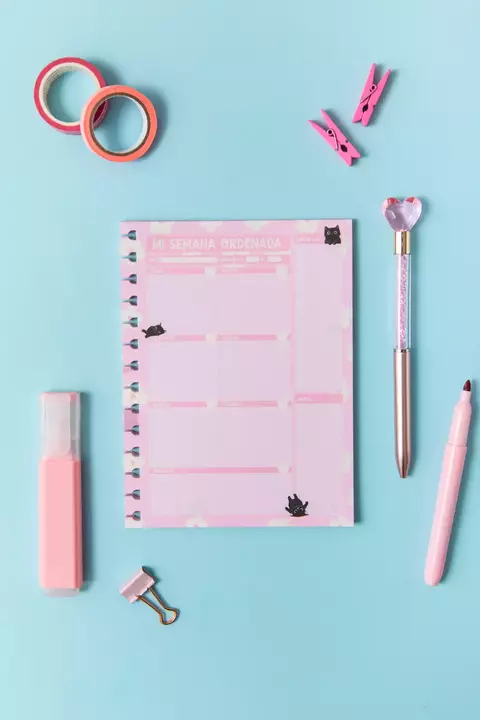 COMPLEMENTO P/ AGENDA PUNTO CERO REMOBIBLE SEMANA ORDENADA X 40 HJS. (39138) 7798431052073 - comprar online