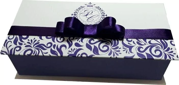 Caixa 19x9x5 para Gravata + Corsage/Bombons