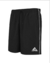 SHORT JUST ELLIT INFANTIL COM VIÉS BRANCO NA LATERAL DO BOLSO PRETO-CÓD-240-0001