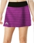 SAIA SHORT FRESH PURPURA - CÓS ALTO PRETO - TELINHA COM LISTRA-CÓD-604 - 0044