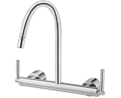 MISTURADOR P/ PIA DE COZINHA PAREDE 1/2" LINHA NOVITA - CHROME DOCOL 00406406
