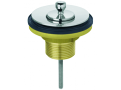 VALVULA SAIDA D'AGUA UNIVERSAL LAVATORIO COM TAMPA METALICA ARTE CHROME DOCOL 00486306