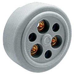 TOMADA POLARIZADA LUMIBRAS 3X30 NYLON 33