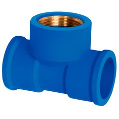 TEE AZUL CORR PLASTIK 1/2 X 1/2