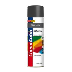 SPRAY CHEMICOLOR GERAL PRETO FOSCO 400ML