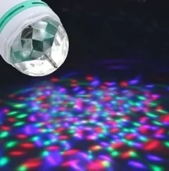 Lampara giratoria led RGB - comprar online