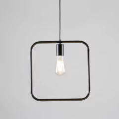 Colgante cuadrado 1 luz