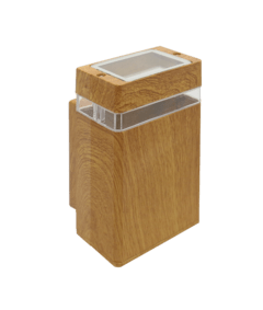 Aplique Unidireccional simil madera