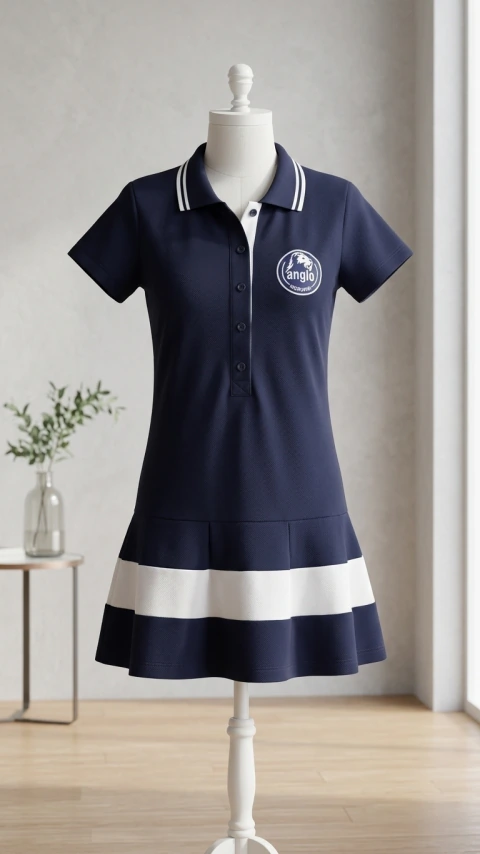 ANGLO- Vestido Piquet