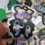 Stickers Vinilo Holográfico Tornasolado x M2 / Impresión Uv - tienda online