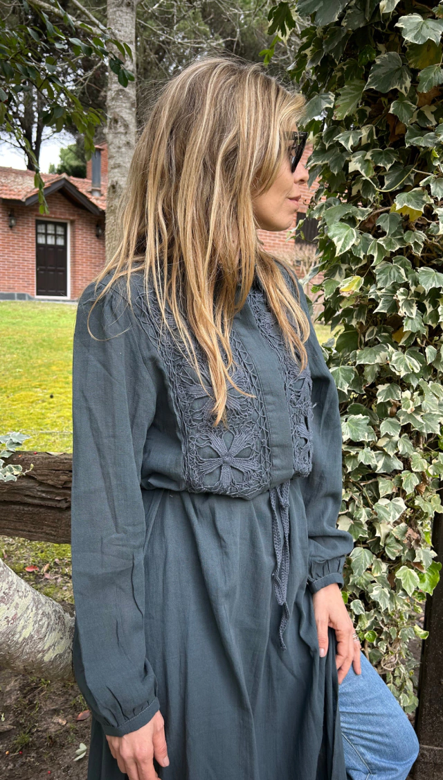 Túnica Tala Bordada PRE ORDER — imagen 2